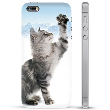 Custodia TPU per iPhone 5/5S/SE  - Gatto