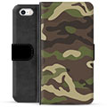 Custodia Portafoglio per iPhone 5/5S/SE - Camouflage