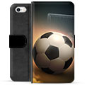 Custodia Portafoglio per iPhone 5/5S/SE - Calcio