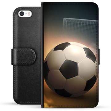 Custodia Portafoglio per iPhone 5/5S/SE - Calcio