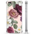 Custodia ibrida per iPhone 5/5S/SE - Fiori romantici