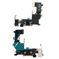 Cavo flessibile del connettore di ricarica per iPhone 5S - bianco
