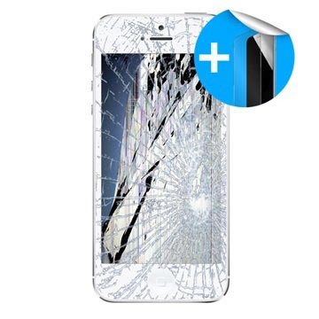 Riparazione Display LCD dell\'iPhone 5S con Salvaschermo - Bianco