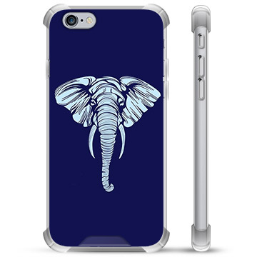 Custodia Ibrida per iPhone 6 / 6S - Elefante
