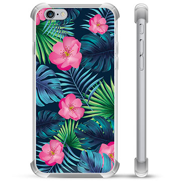 Custodia Ibrida per iPhone 6 / 6S  - Fiore Tropicale