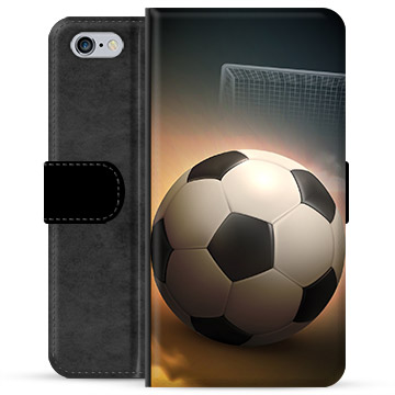 Custodia Portafoglio per iPhone 6 / 6S - Calcio