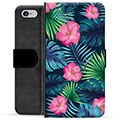 Custodia Portafoglio per iPhone 6 / 6S  - Fiore Tropicale