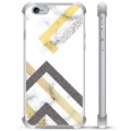 Custodia ibrida per iPhone 6 / 6S - Marmo astratto