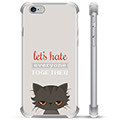 Custodia ibrida per iPhone 6 / 6S - Gatto arrabbiato