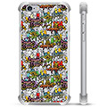 Custodia ibrida per iPhone 6 / 6S - Graffiti