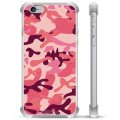 Custodia ibrida per iPhone 6 / 6S - Mimetica rosa