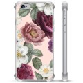 Custodia ibrida per iPhone 6 / 6S - Fiori romantici