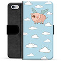 Custodia a Portafoglio Premium per iPhone 6 / 6S - Flying Pig