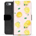 Custodia a Portafoglio Premium per iPhone 6 / 6S - Motivo Limone
