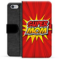 Custodia a Portafoglio Premium per iPhone 6 / 6S - Super Mom