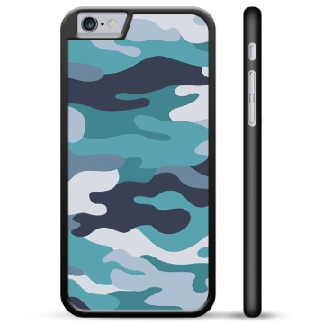 Cover Protettiva per iPhone 6 / 6S - Blu Mimetico