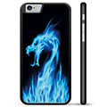 Cover protettiva per iPhone 6 / 6S - Drago di fuoco blu