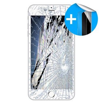 Riparazione Display LCD dell\'iPhone 6 con Salvaschermo - Bianco