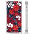 Custodia Ibrida per iPhone 6 / 6S  - Fiori Vintage