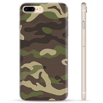 Custodia TPU per iPhone 7 Plus / iPhone 8 Plus - Camouflage