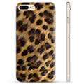 Custodia TPU per iPhone 7 Plus / iPhone 8 Plus - Leopardo