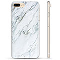 Custodia TPU per iPhone 7 Plus / iPhone 8 Plus - Marmo