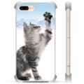 Custodia ibrida per iPhone 7 Plus / iPhone 8 Plus - Cat