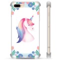 Custodia ibrida per iPhone 7 Plus / iPhone 8 Plus - Unicorno