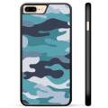 Cover protettiva per iPhone 7 Plus / iPhone 8 Plus - Blu mimetico