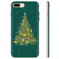 Custodia in TPU per iPhone 7 Plus / iPhone 8 Plus - Albero di Natale