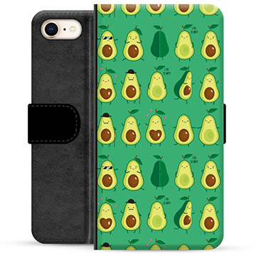 Custodia a Portafoglio Premium per iPhone 7/8/SE (2020)/SE (2022) - Motivo Avocado