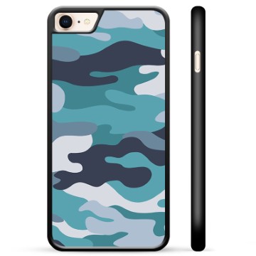 Cover protettiva per iPhone 7/8/SE (2020)/SE (2022) - Blu mimetico