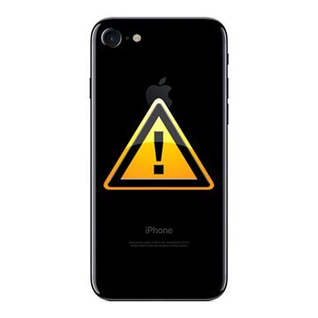 Riparazione del Copribatteria per iPhone 7 - Jet Nero