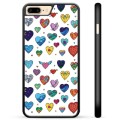 Cover protettiva per iPhone 7 Plus / iPhone 8 Plus - Cuori