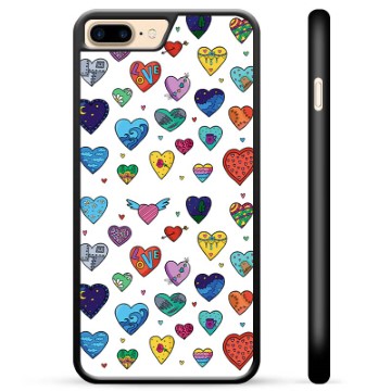 Cover protettiva per iPhone 7 Plus / iPhone 8 Plus - Cuori