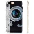 iPhone 7 Plus / iPhone 8 Plus Custodia TPU - Fotocamera Retrò