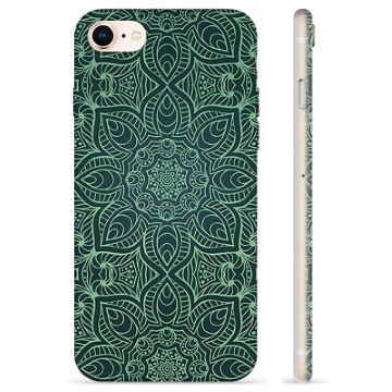 iPhone 7/8/SE (2020)/SE (2022) Custodia TPU - Mandala Verde