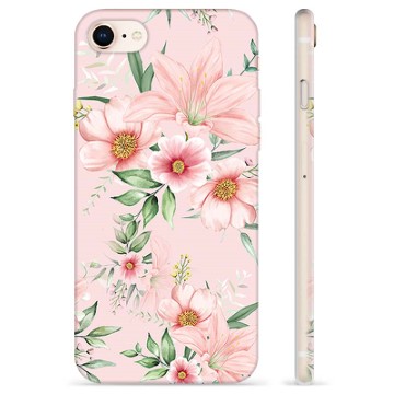 iPhone 7/8/SE (2020)/SE (2022) Custodia TPU - Fiori ad Acquerello