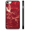Cover Protettiva per iPhone 7 / iPhone 8 - Marmro Rosso