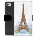 Custodia Portafoglio per iPhone 7 / iPhone 8 - Parigi