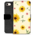 Custodia Portafoglio per iPhone 7 / iPhone 8 - Girasole