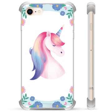 Custodia Ibrida per iPhone 7 / iPhone 8 - Unicorno