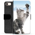 Custodia Portafoglio per iPhone 7 / iPhone 8 - Gatto