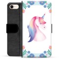 Custodia Portafoglio per iPhone 7 / iPhone 8 - Unicorno