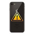 Riparazione del Copribatteria per iPhone 8 - incl. cornice - Nero