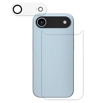 Set 2-in-1 di iPhone Air Protezione posteriore in vetro temperato e obiettivo della fotocamera - trasparente