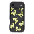 Custodia in TPU con stampa a farfalla per iPhone Air - Giallo / Nera