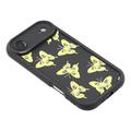 Custodia in TPU con stampa a farfalla per iPhone Air - Giallo / Nera