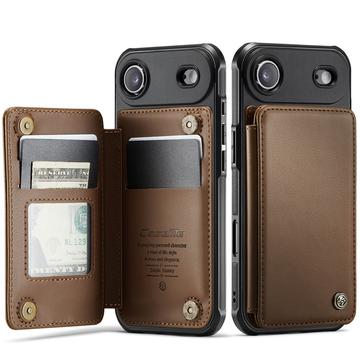 Custodia per iPhone Air Caseme C22 Portafoglio RFID - Marrone