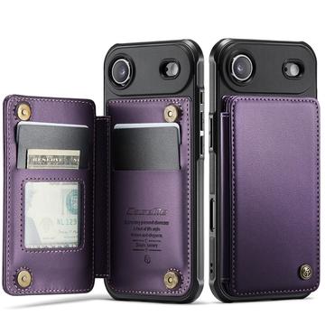 Custodia per iPhone Air Caseme C22 Portafoglio RFID - Viola